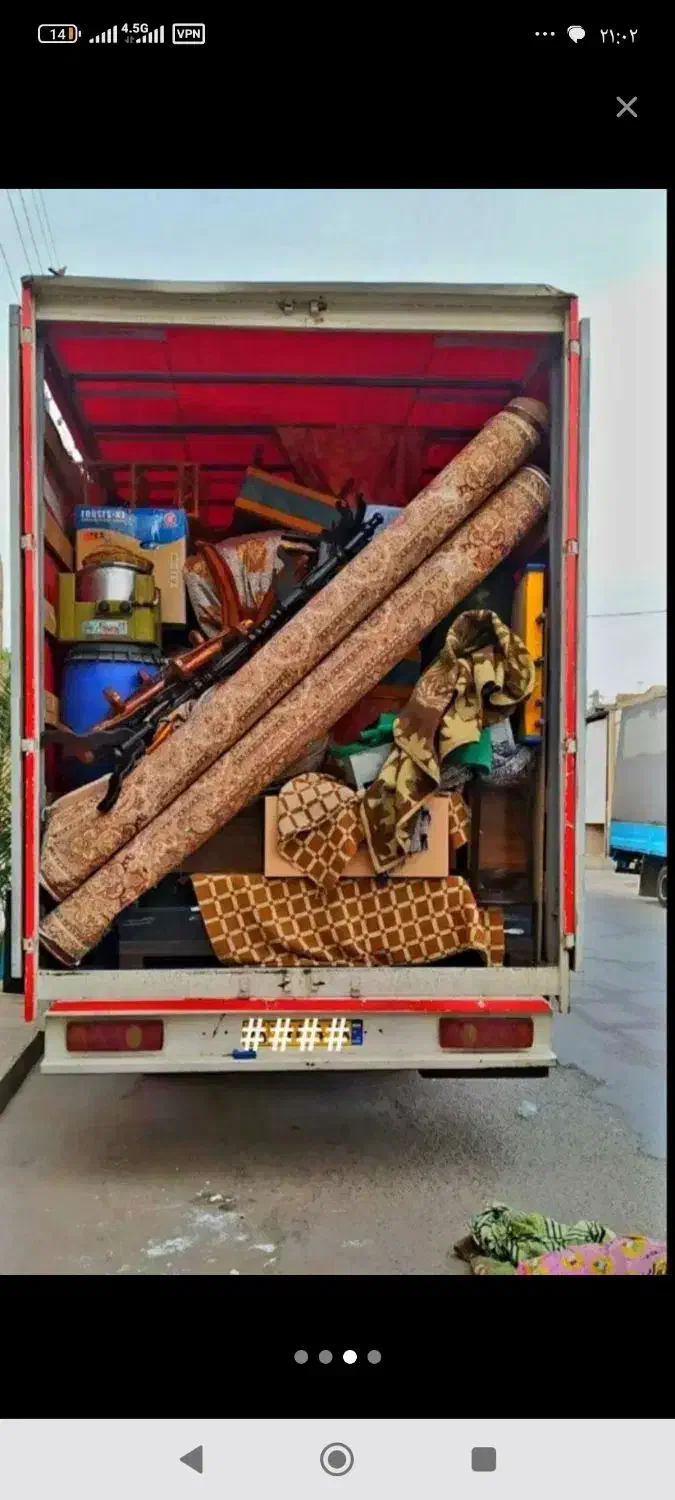 کارگر ماهروباربری اسکان بار معالی آباد شیراز|خدمات حمل و نقل|شیراز, معالیآباد|دیوار