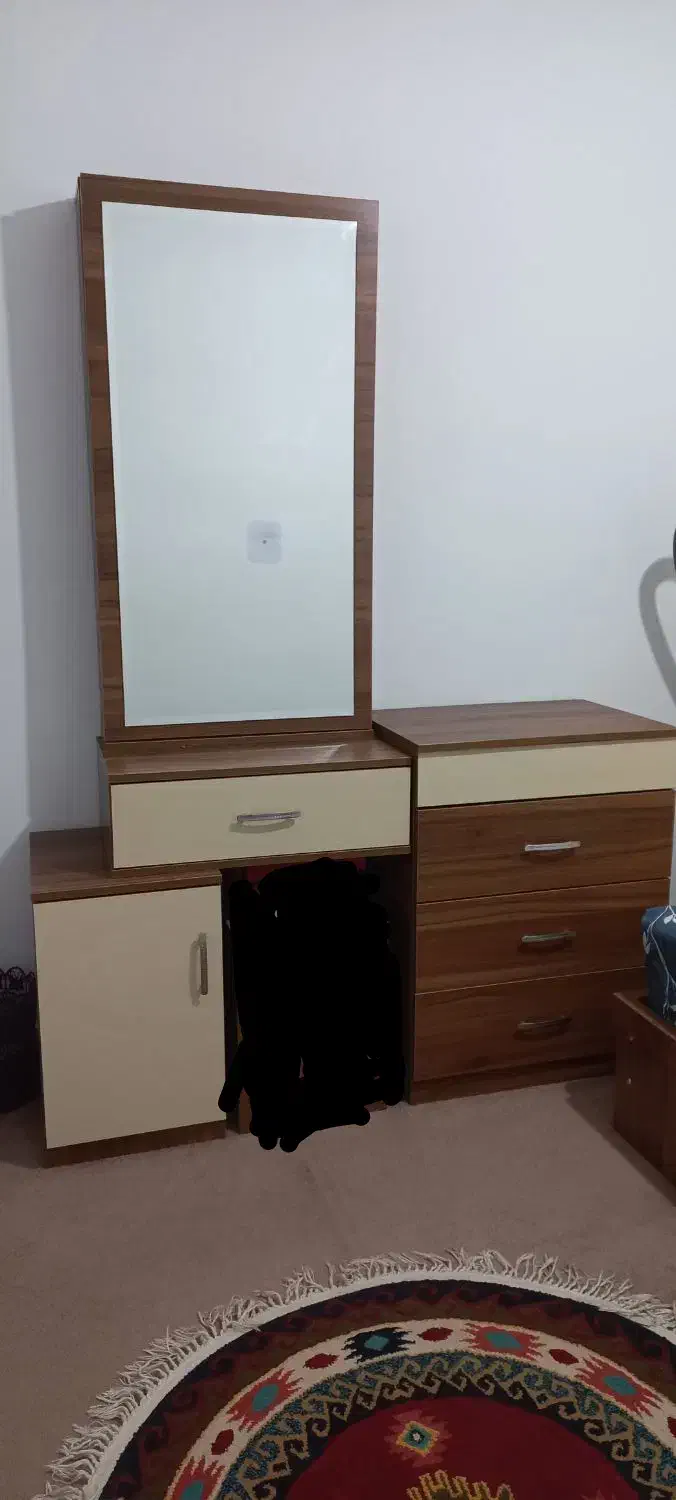 دراور و میزآرایش|تخت و سرویس خواب|گرگان, |دیوار