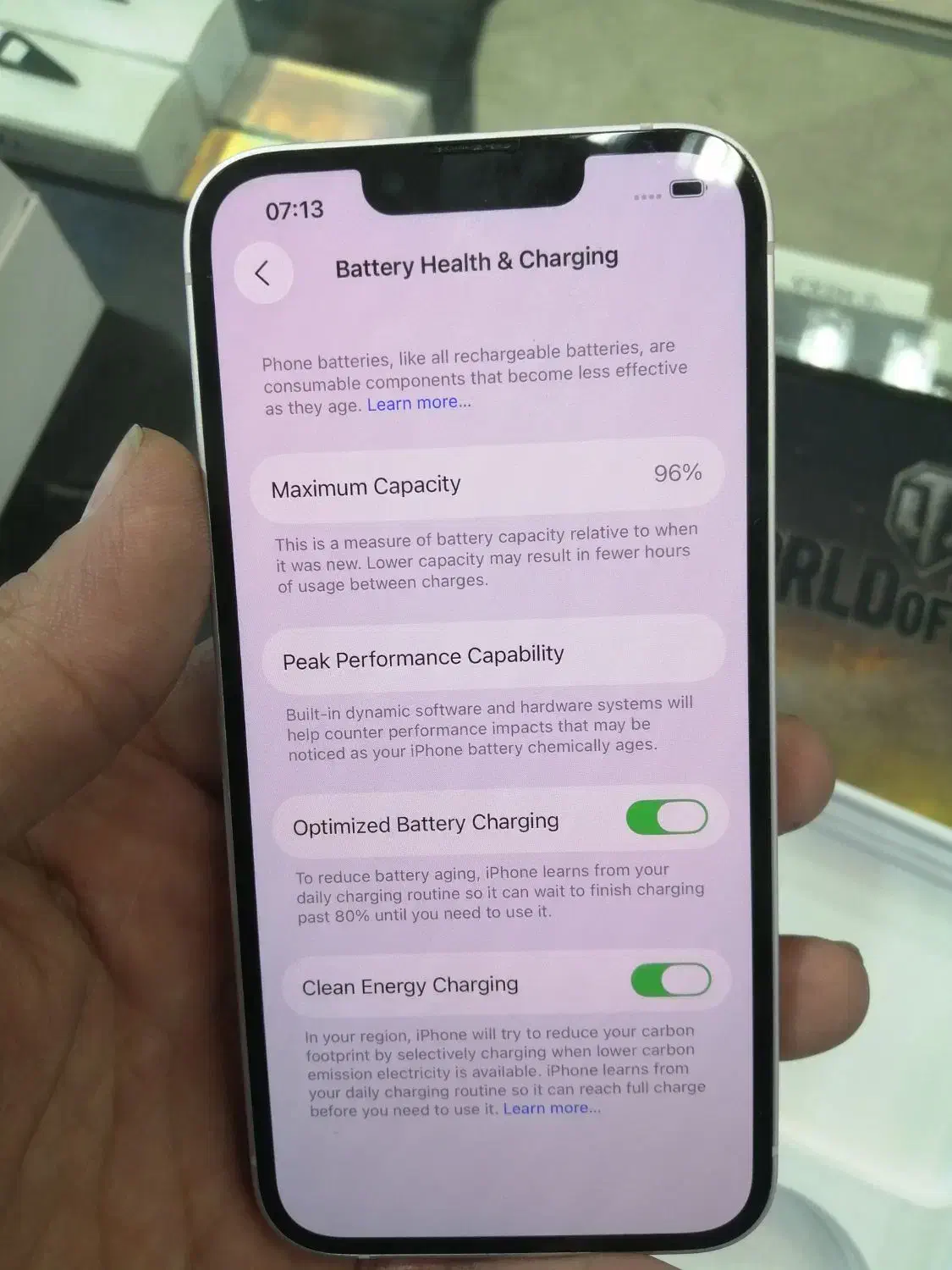 آیفون 13 نرمال باطری 96|موبایل|گناباد, |دیوار
