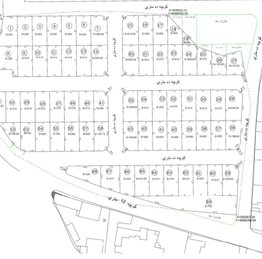 زمین های مسکونی در روستای زیبا و تاریخی سینگان|فروش زمین و ملک کلنگی|اشنویه, |دیوار
