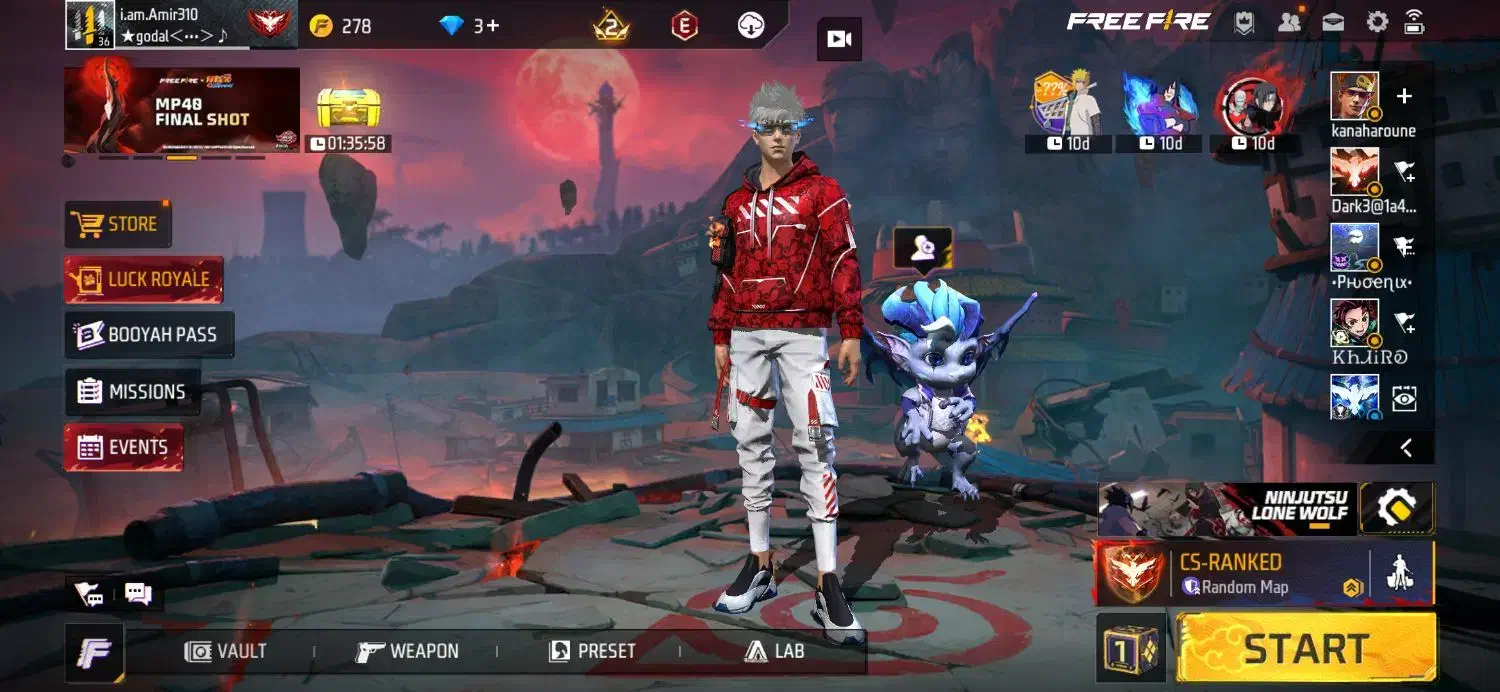 اکانت فری فایر|کنسول، بازی ویدئویی و آنلاین|سبزوار, هویزه|دیوار