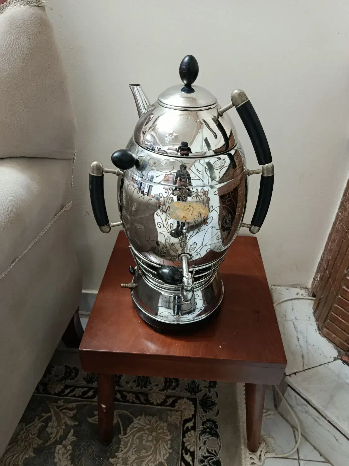 سماور و قوری گازی سالم و تمیز|سماور، چای‌ساز، قهوه‌ساز|تهران, مسعودیه|دیوار