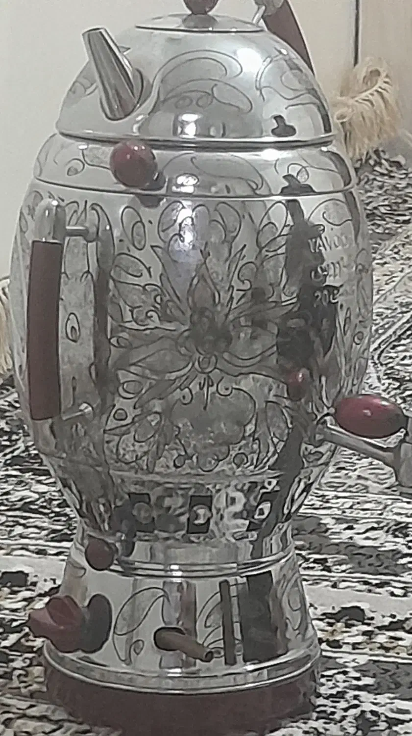 سماور نو اطلس طاووس|سماور، چای‌ساز، قهوه‌ساز|سنندج, |دیوار