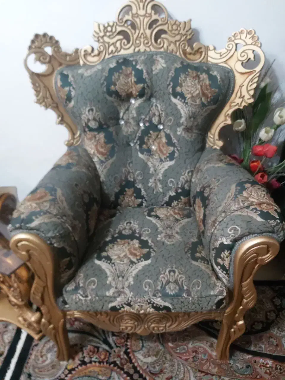 مبلمان سلطنتی|مبلمان خانگی و میز عسلی|ورامین, ورامین|دیوار