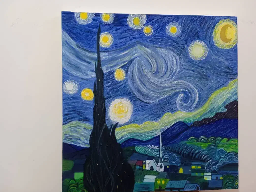 ونگوگ|تابلو، نقاشی، عکس|شیراز, قدوسی شرقی|دیوار