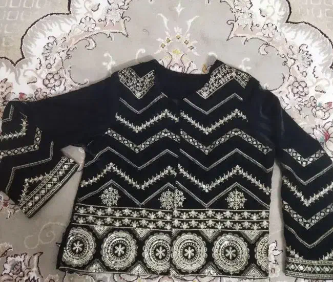 کت مجلسی سوزندوزی|لباس|زابل, |دیوار