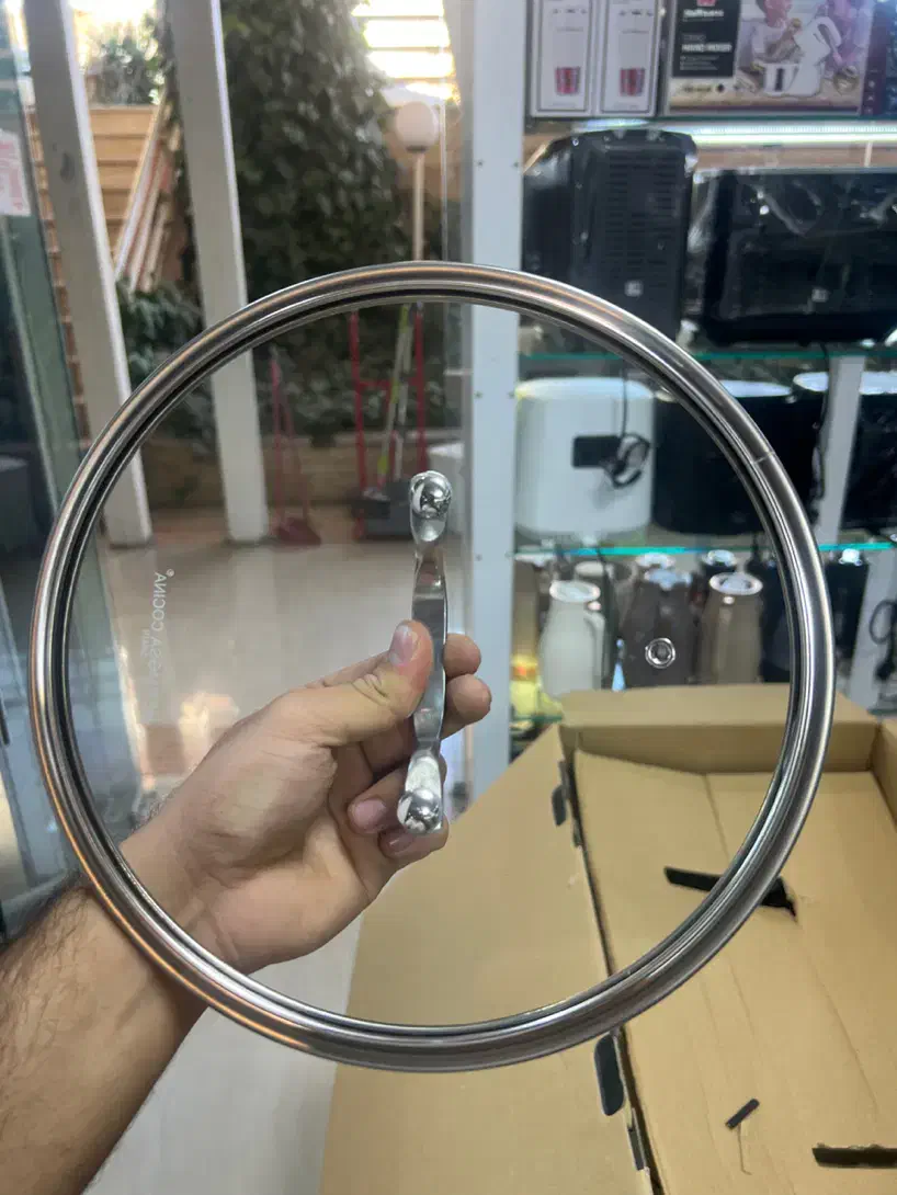 قابلمه استیل ۱۰ پارچه کف لیزری هرموسا اسپانیا|ظروف پخت‌وپز|کرمانشاه, |دیوار