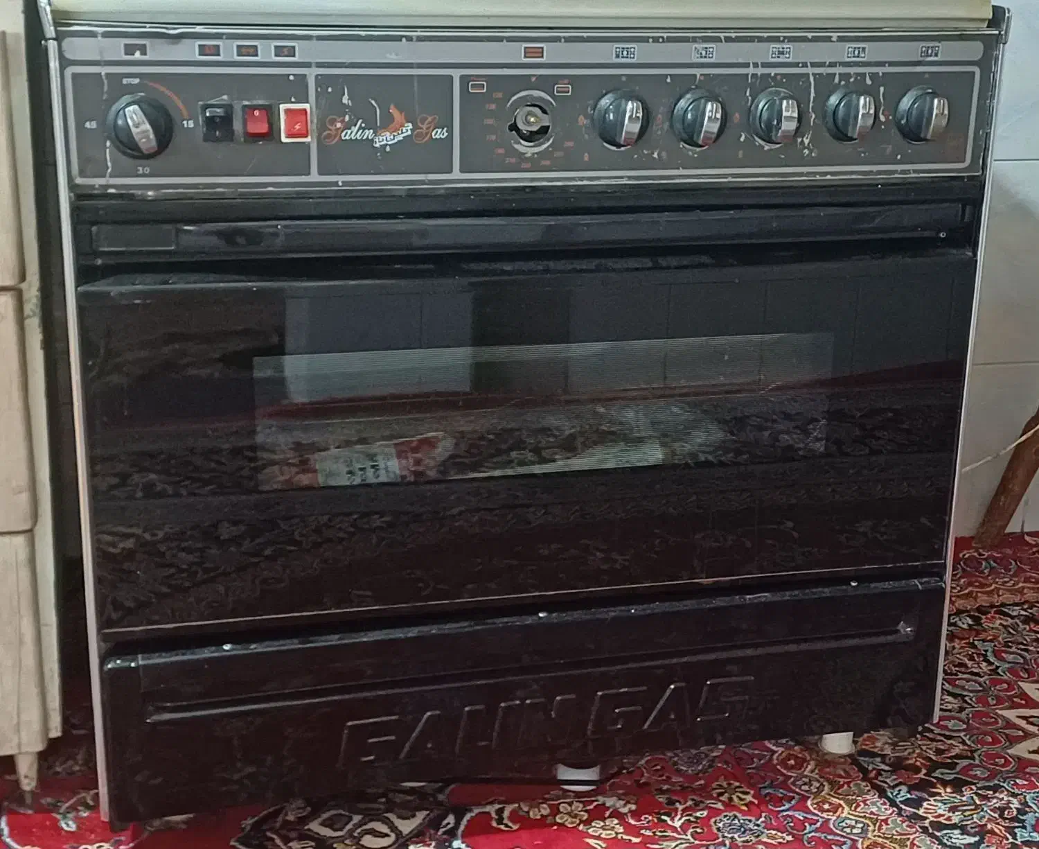 فر گاز دو موتوره گلین گاز|اجاق گاز و لوازم برقی پخت‌وپز|بروجرد, |دیوار