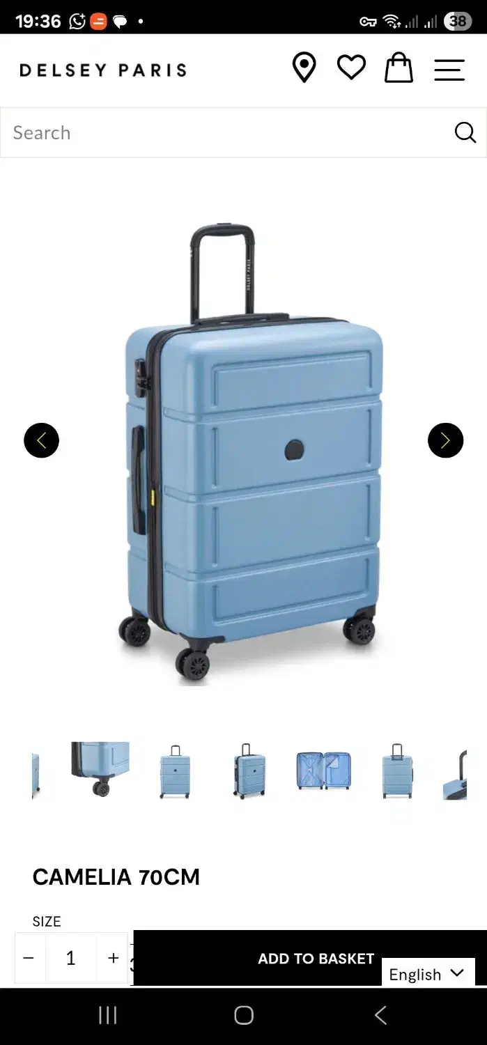 ست چمدان دلسی|کیف، کفش، کمربند|تهران, سیمای ایران|دیوار