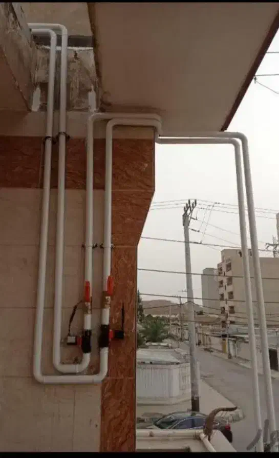 تغییرات لوله کشی گاز|خدمات پیشه و مهارت|شوش, |دیوار