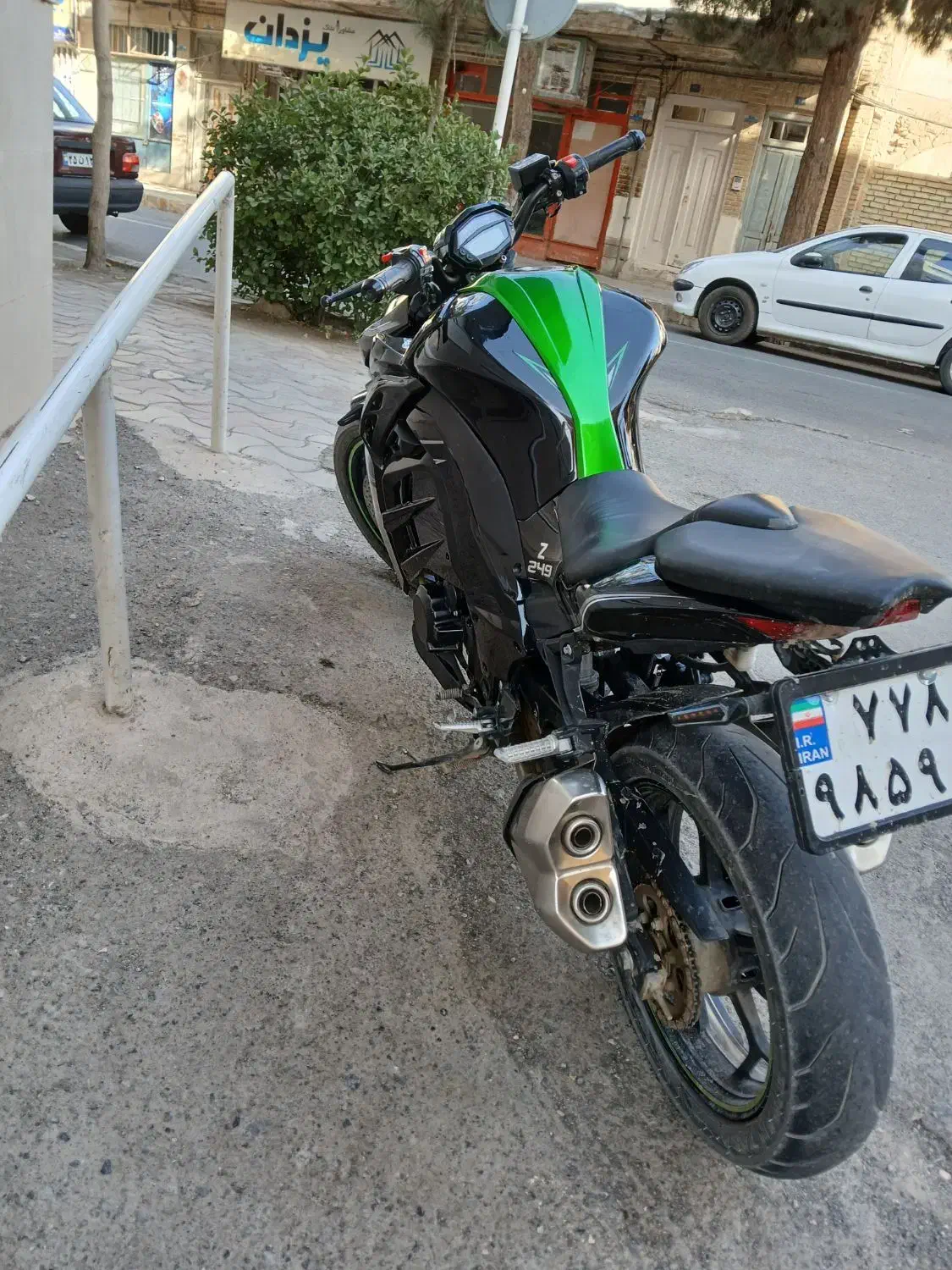 موتور هانی پرو طرح ضد هزار معاوضه با ماشین|موتورسیکلت|سبزوار, کهنه آب|دیوار