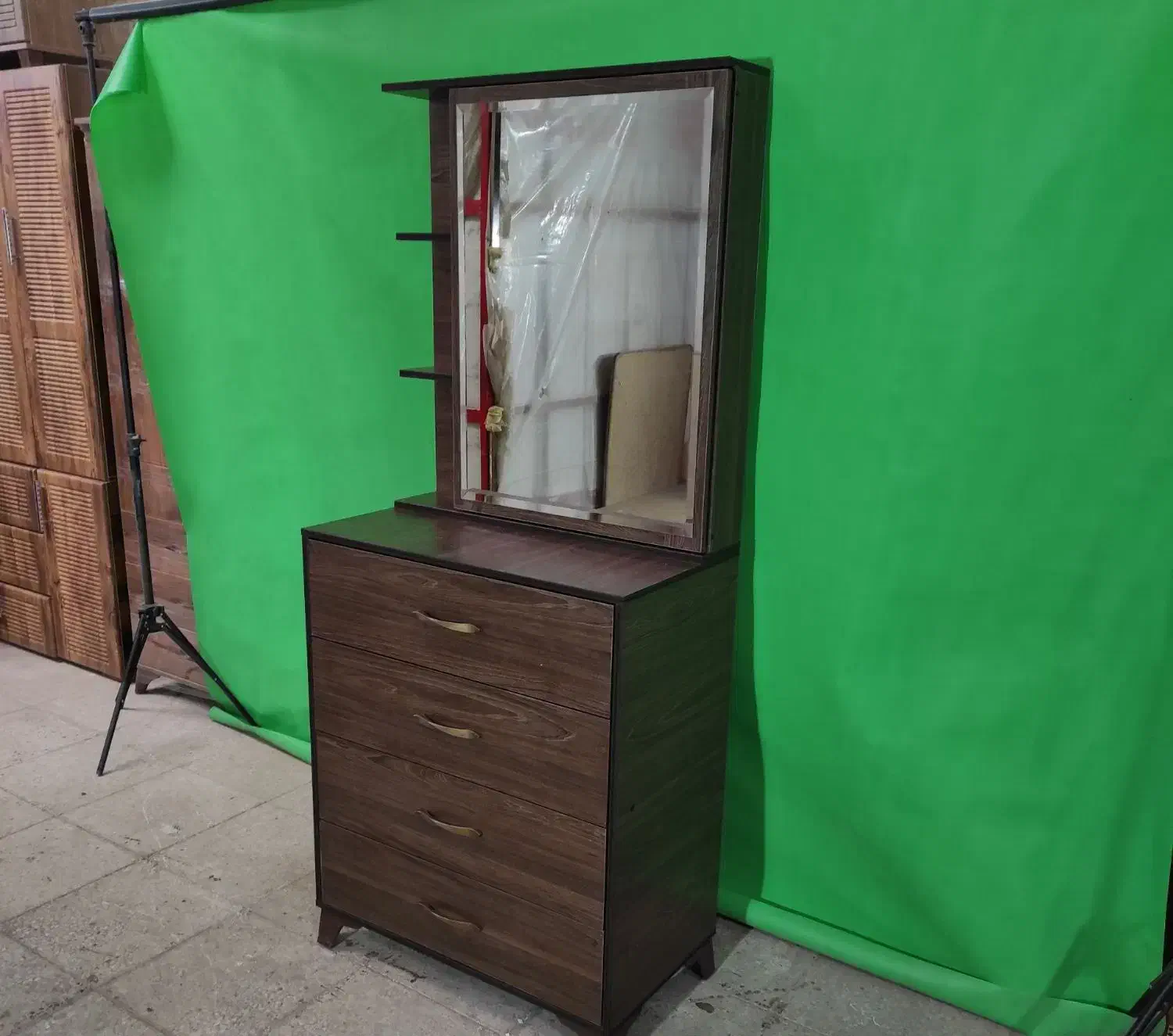 میز آرایش4کشو دراوری/درب ریلی آینه اردکان/تولیدی|جاکفشی، کمد، دراور|خمینی‌شهر, |دیوار