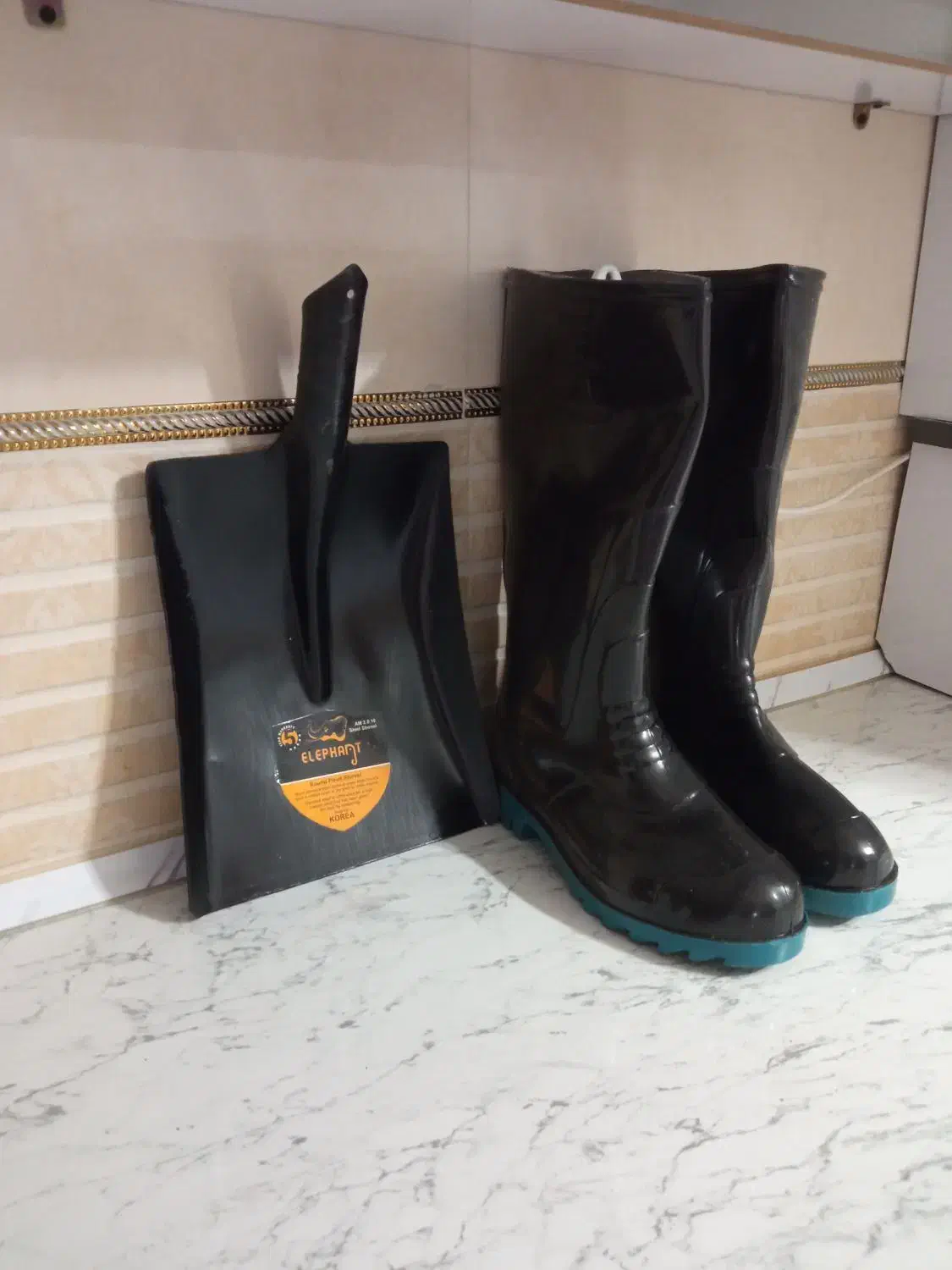 کفش ایمنی چکمه بیل|کیف، کفش، کمربند|تبریز, |دیوار