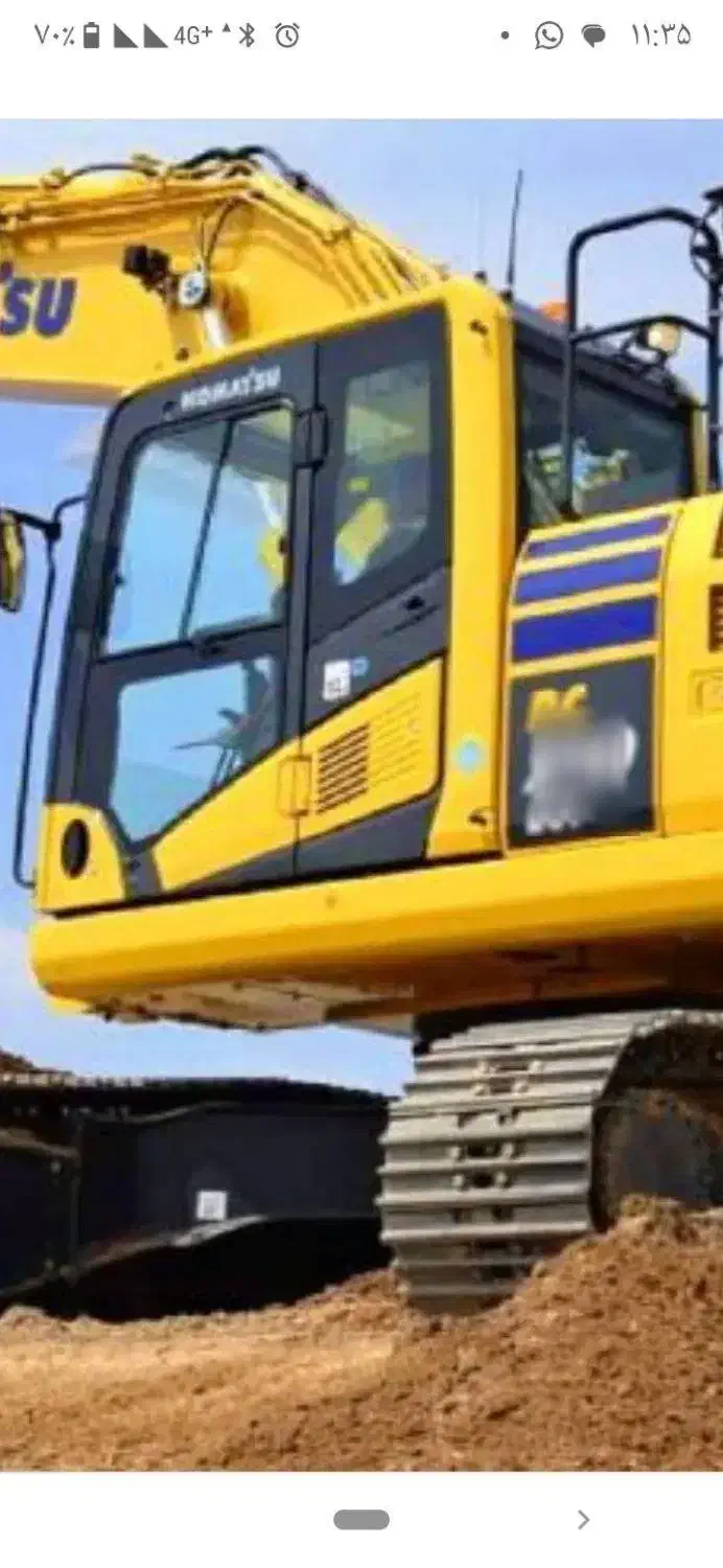 بیل مکانیکی کوماتسو۲۱۰ مدل ۲۰۲۵|خودرو سنگین|رباطکریم, رباطکریم|دیوار