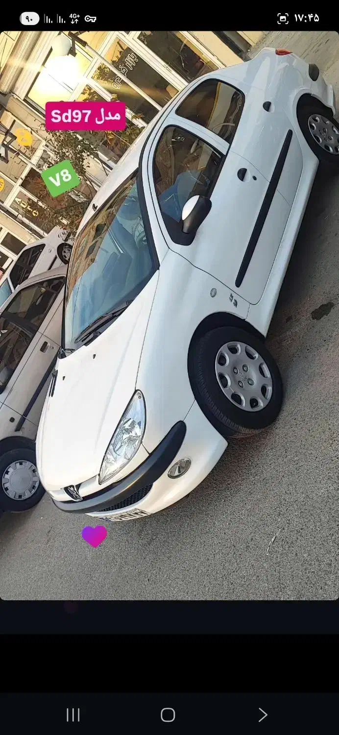 206 صندوقدار97|خودرو سواری و وانت|سلماس, |دیوار