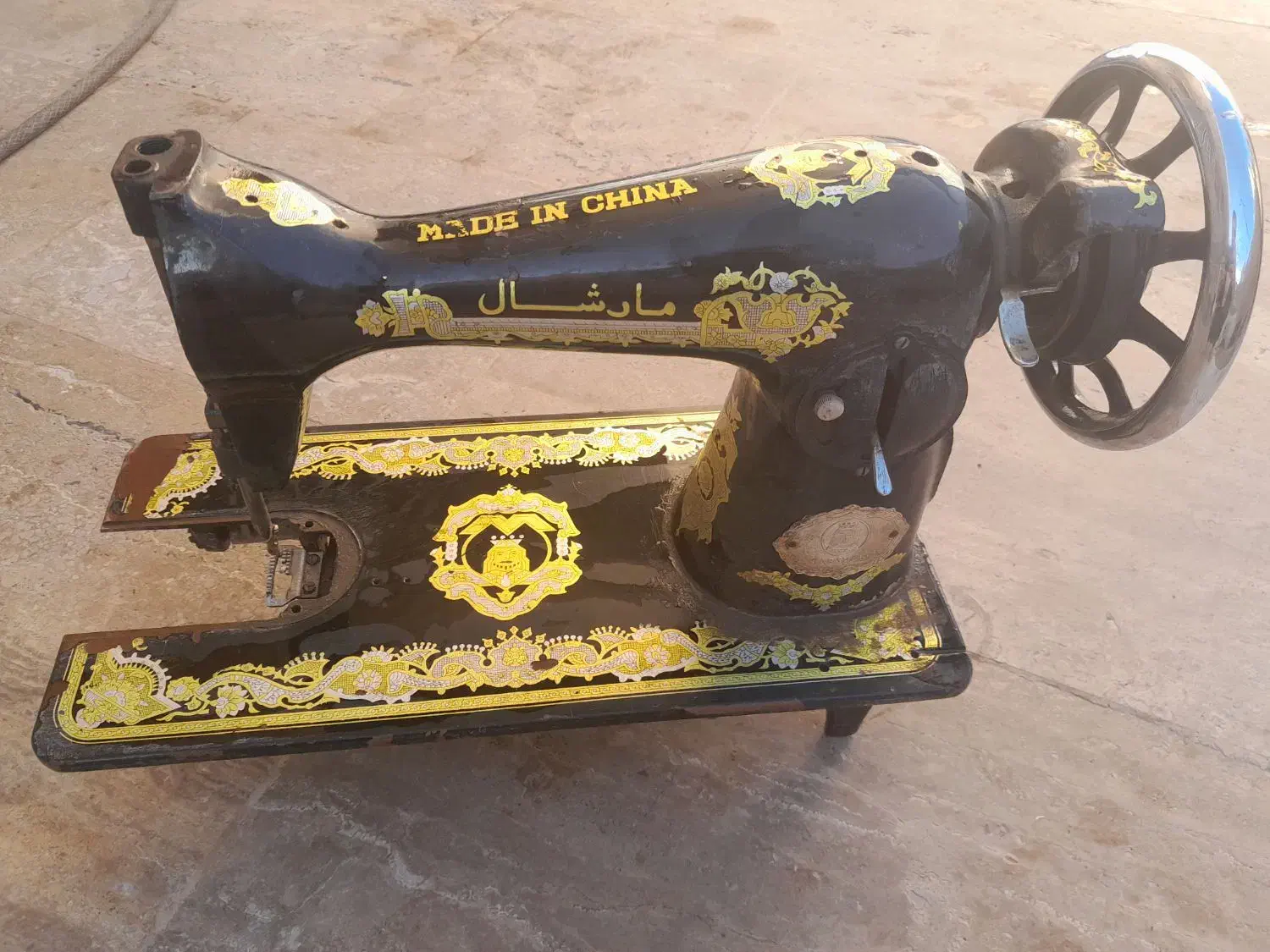 چرخ خیاطی قدیمی|حراج|خمین, |دیوار