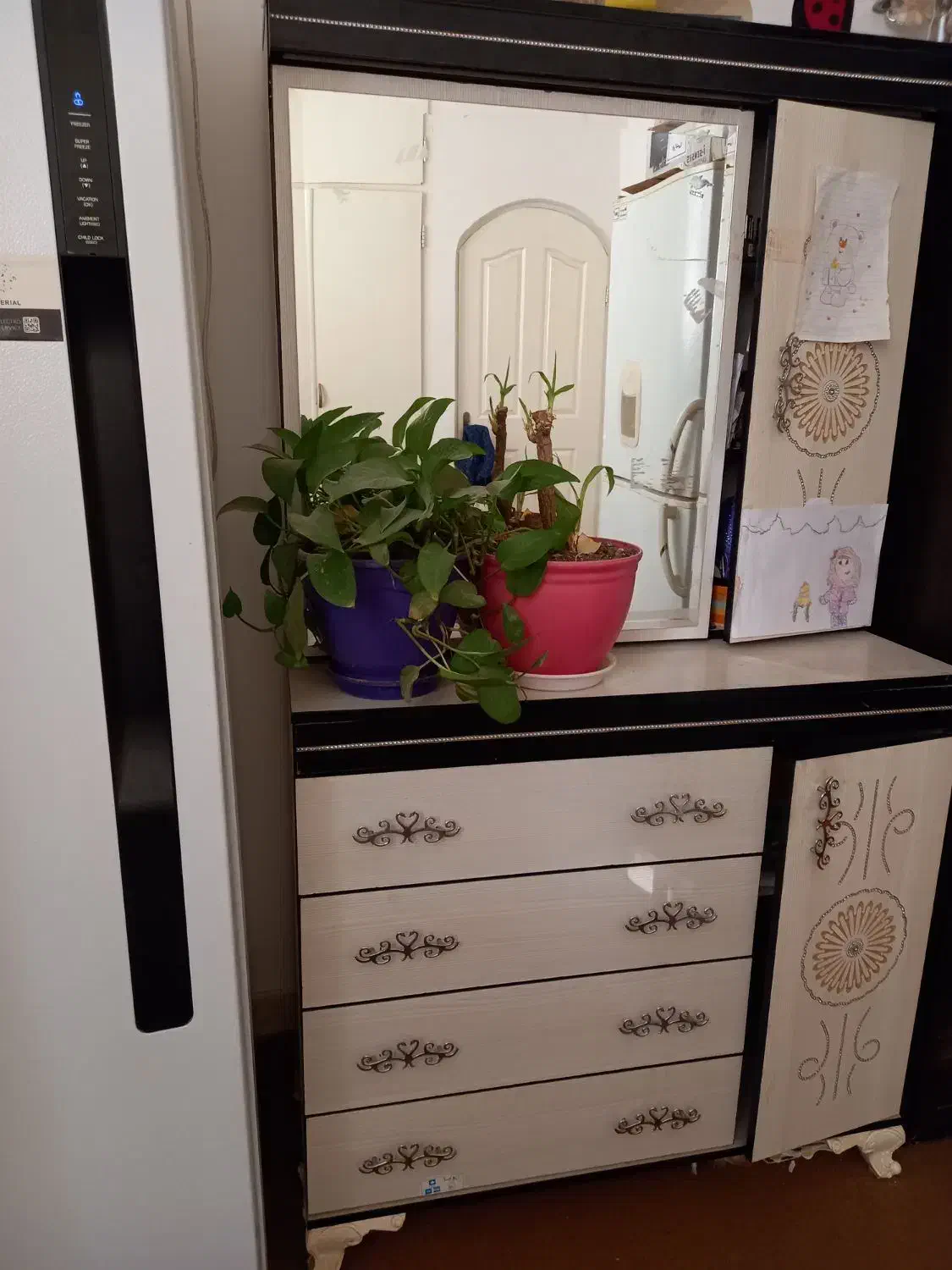 میز آرایش|تخت و سرویس خواب|بیرجند, |دیوار