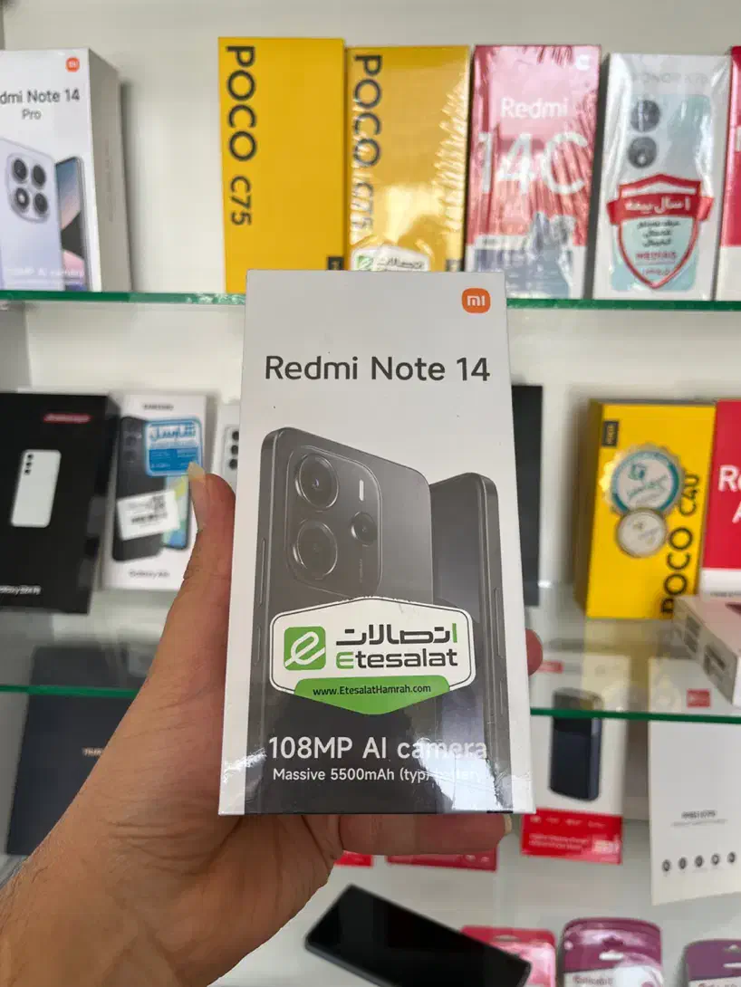 شیائومی نوت Note 14 نو پلمپ گارانتی 18 ماه|موبایل|زنجان, |دیوار