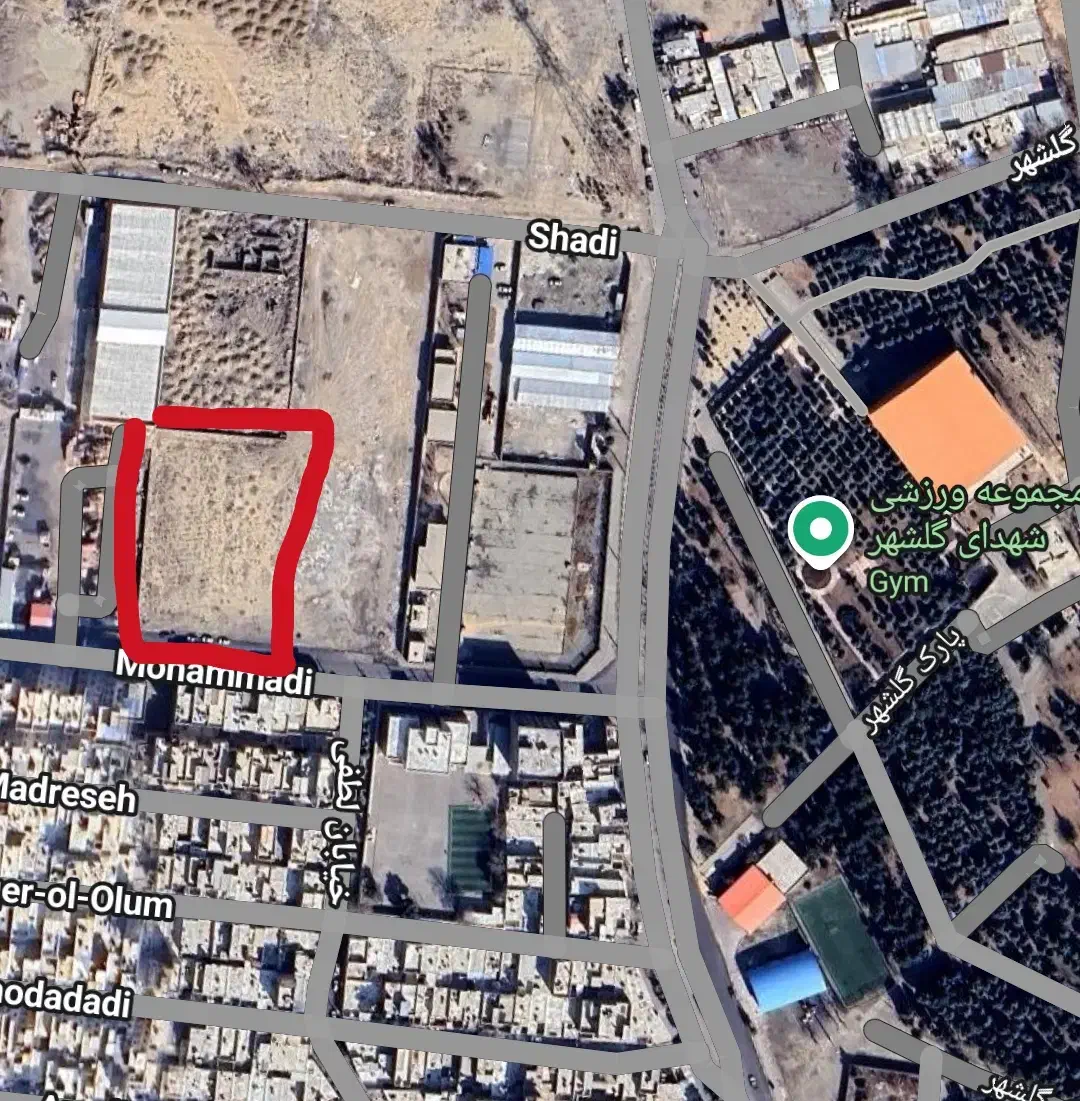 فروش زمین مسکونی ۴۰۰۰ متری با جواز ۵ طبقه|فروش زمین و ملک کلنگی|چهاردانگه (تهران), |دیوار