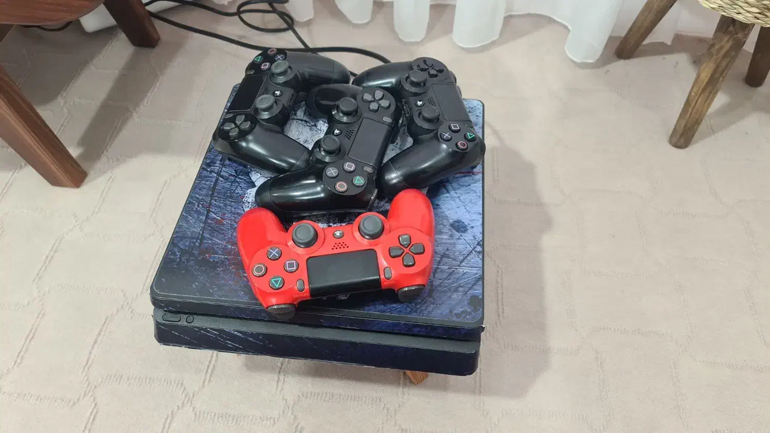 کنسول PS4 Slim کپیخور ۱ترابایت|کنسول، بازی ویدئویی و آنلاین|جوانرود, |دیوار