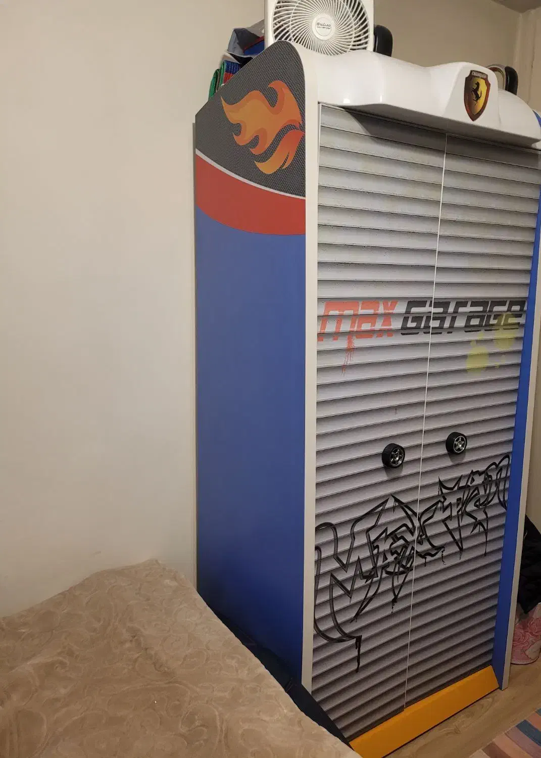 تخت کودک و نوجوان اپادانا طرح ماشین|تخت و سرویس خواب|تهران, فاطمی|دیوار