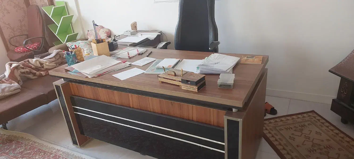 میز مدیریتی و کنسول کناره کشو دار|مبلمان اداری|شهریار, شهرک وائین|دیوار