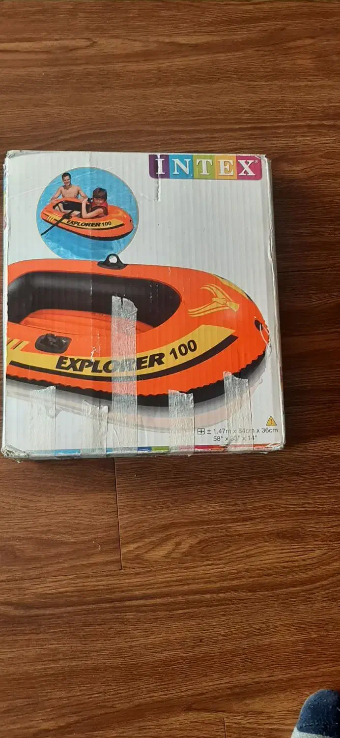 قایق بادی اینتکس طرح اکسپلور|اسباببازی|مشهد, بهاران|دیوار
