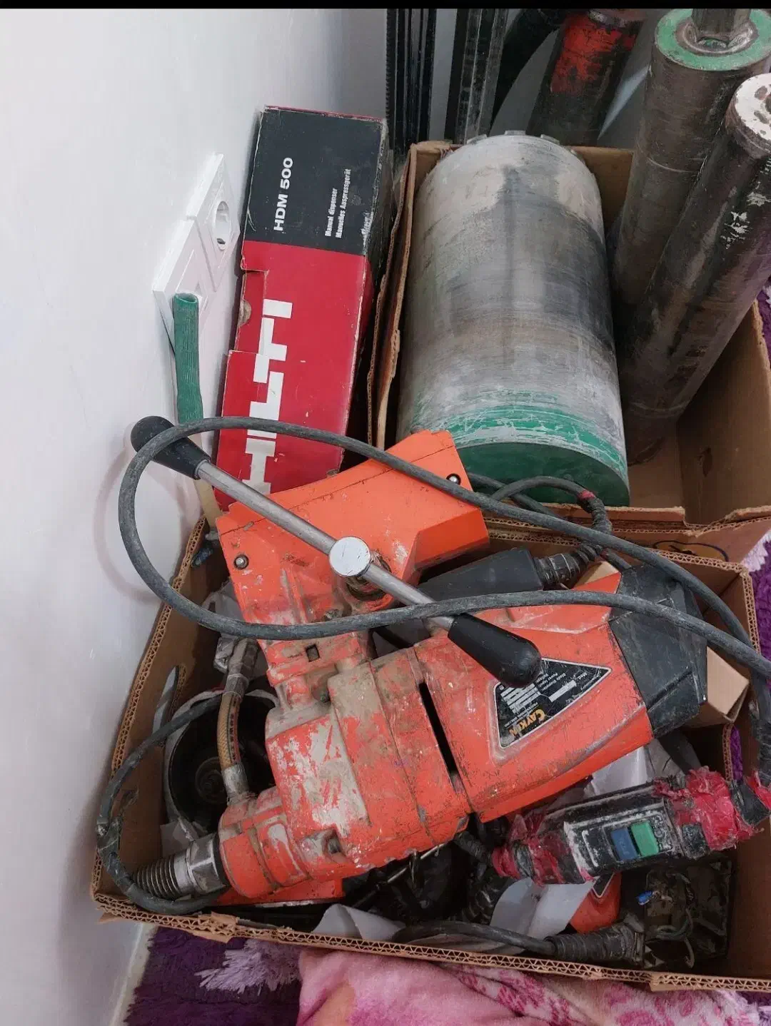 لوازم کرگیری کاشت میلگرد|مصالح و تجهیزات ساختمان|کرج, عظیمیه|دیوار