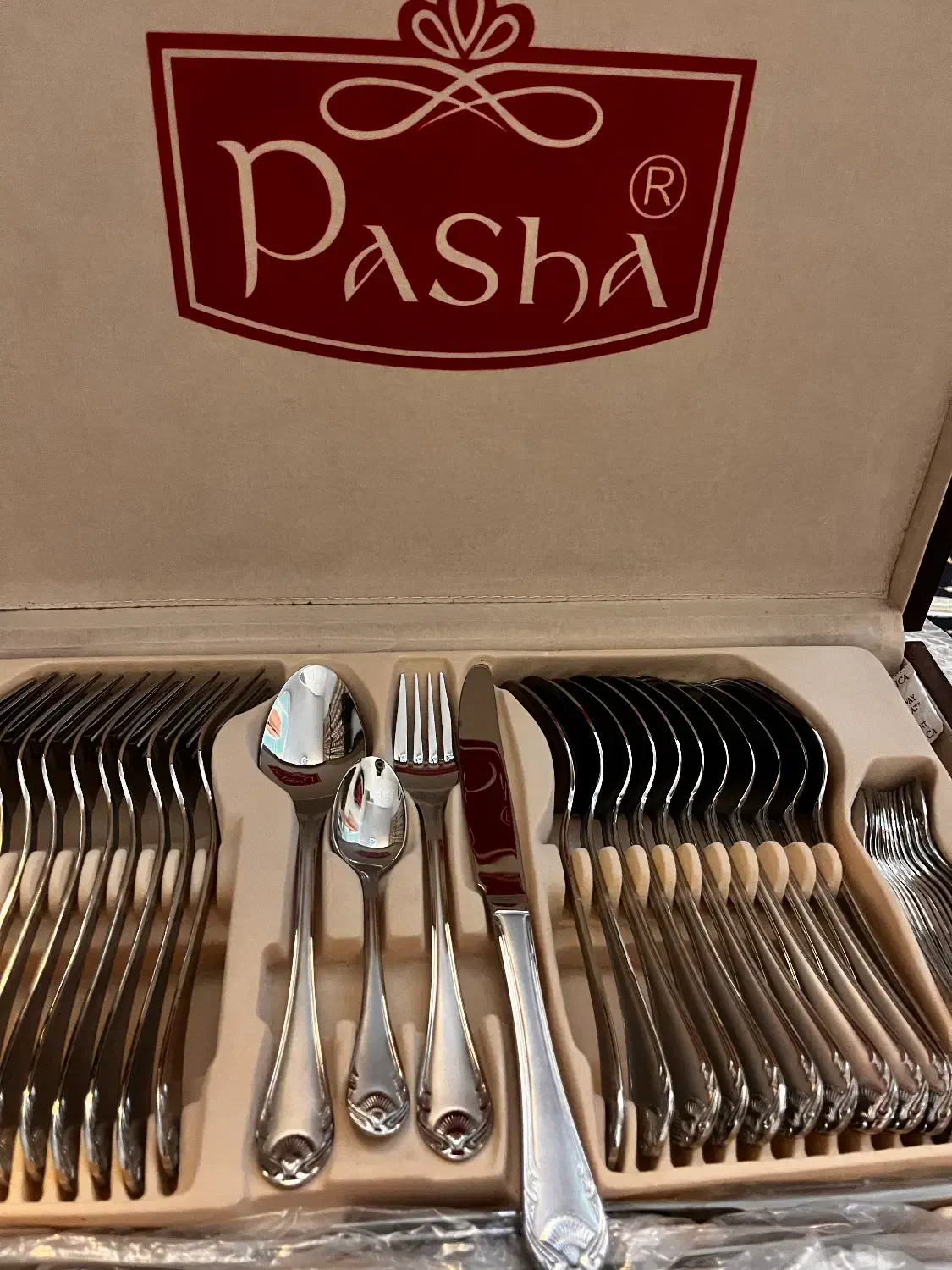 سرویس قاشق چنگال ۱۲۸ پارچه استیل|ظروف سرو و پذیرایی|تهران, ارم|دیوار