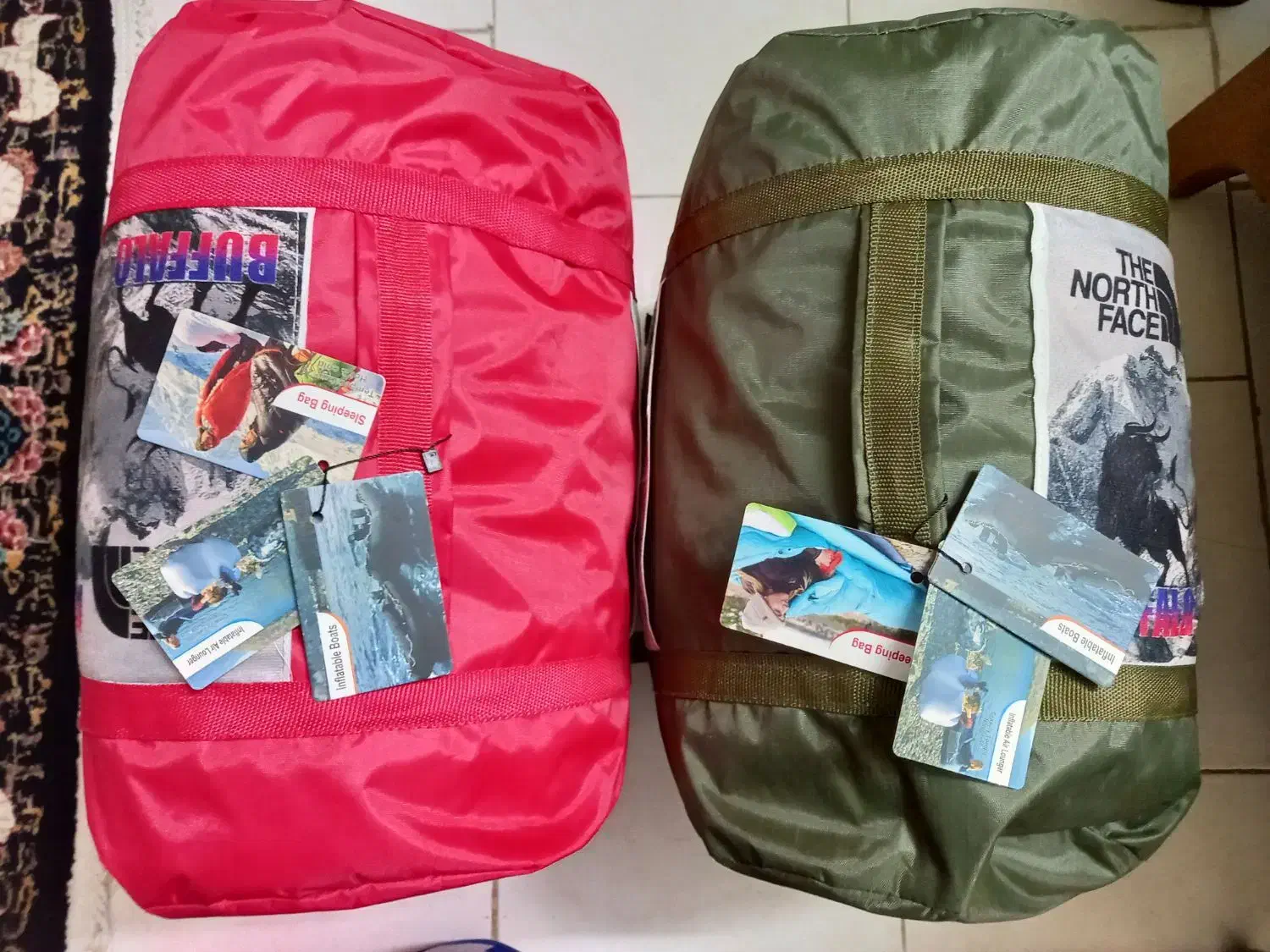 کیسه خواب درجه+قایق نجات بادی آکبند|کوهنوردی و کمپینگ|خوانسار, |دیوار