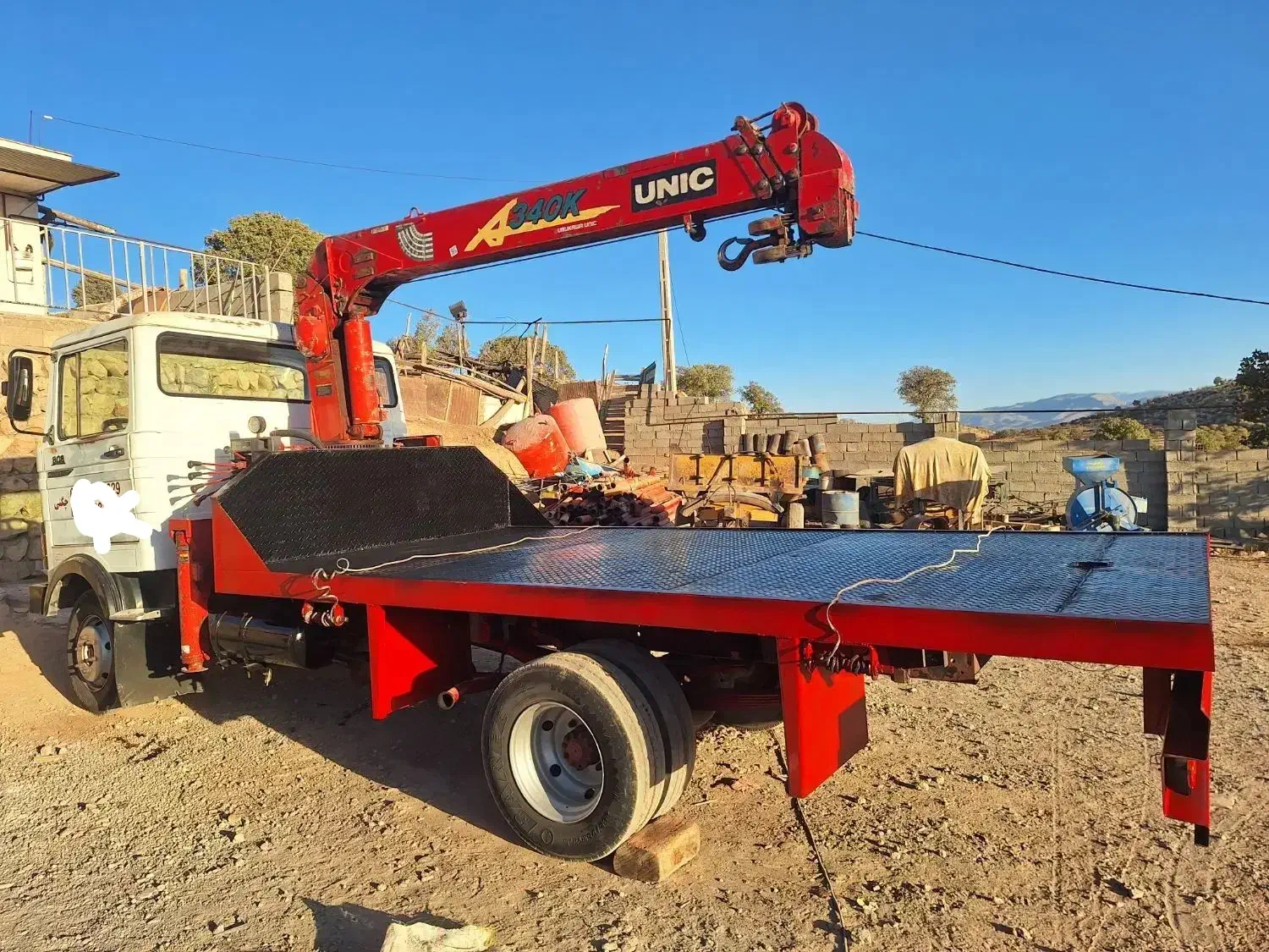 خاور ۸۰۸مدل ۷۹ جرثقیل|خودرو سنگین|چهاردانگه (تهران), |دیوار