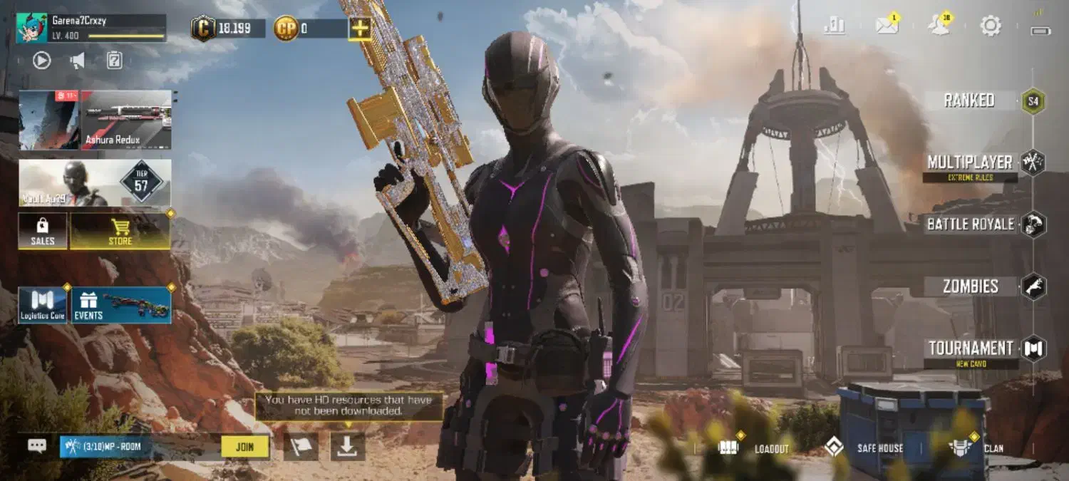 اکانت کالاف دیوتی مبایل|کنسول، بازی ویدئویی و آنلاین|تویسرکان, |دیوار