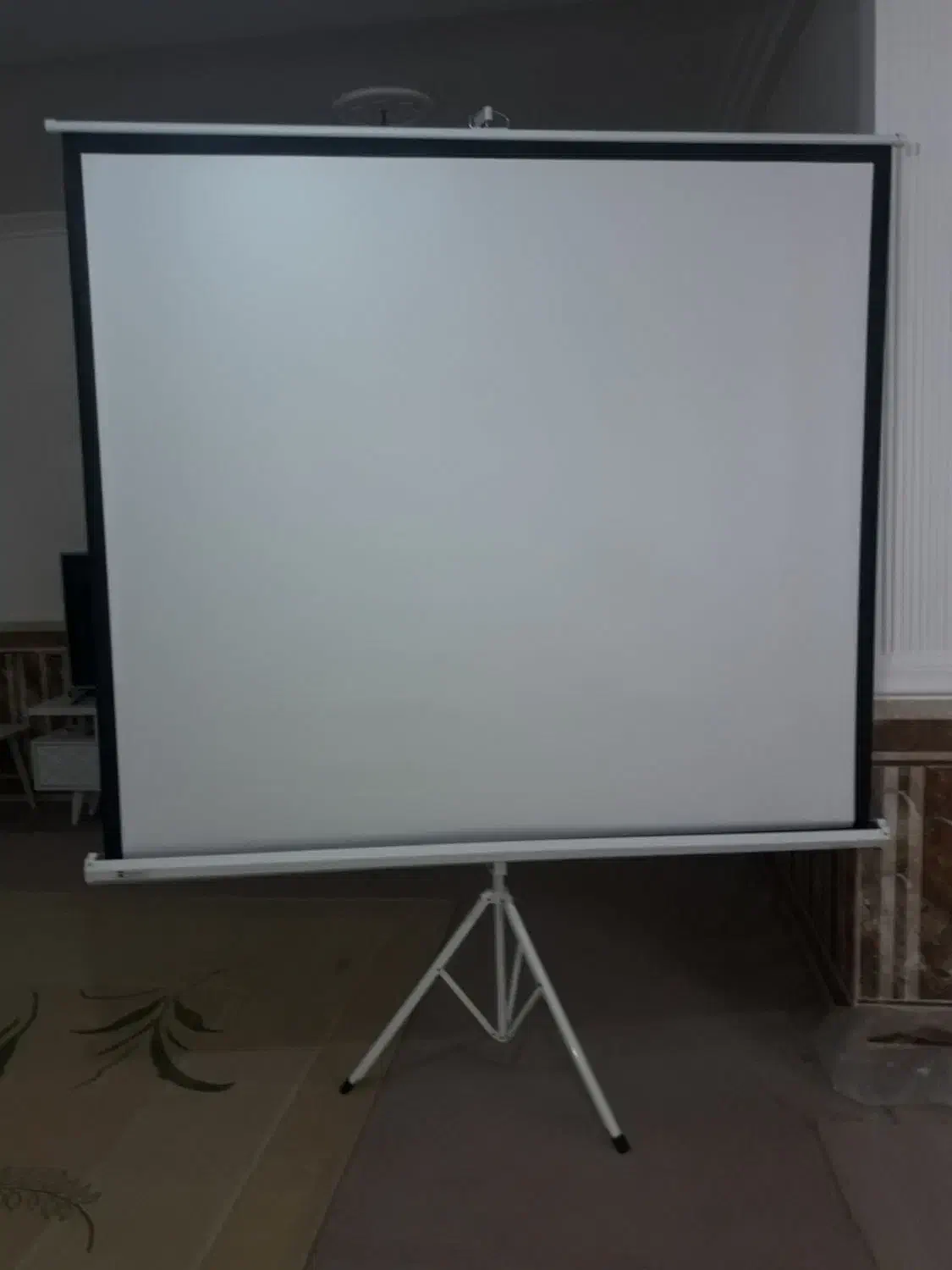 پرده پروژکتور با سه پایه نو|تلویزیون و پروژکتور|مسجد سلیمان, |دیوار