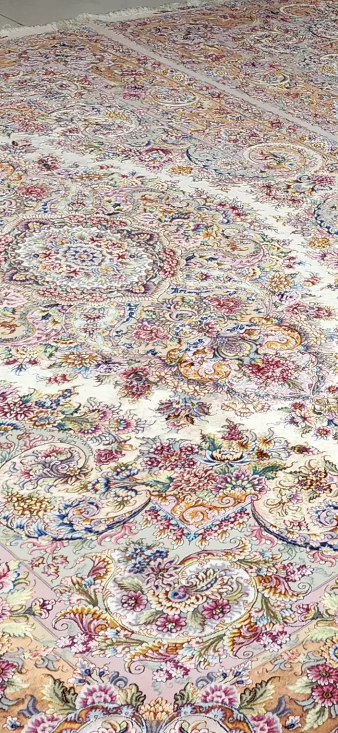 فرش دستباف جفت بهم چسبیده طرح خطیبی تبریز|فرش|تهران, یاخجی آباد|دیوار