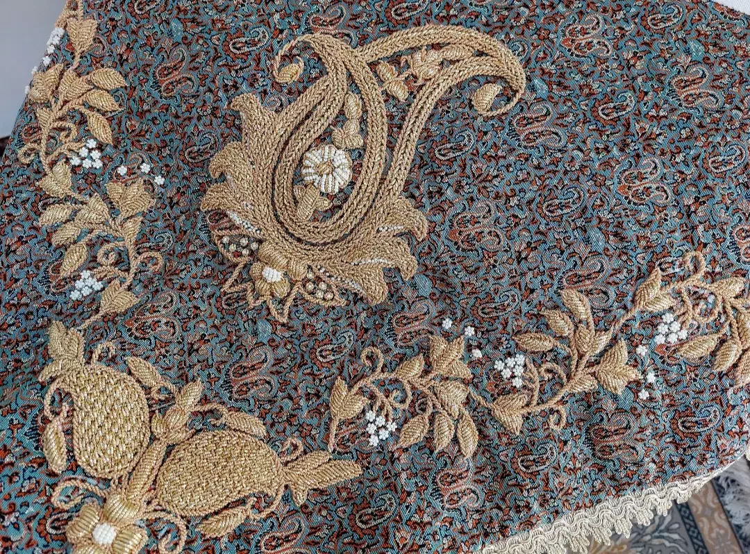 رومیزی سرمه|پرده، رانر، رومیزی|جرقویه, |دیوار