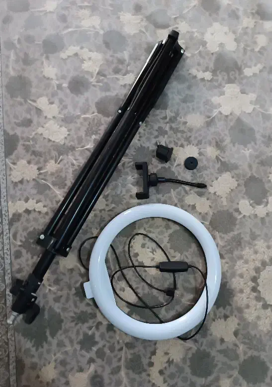 رینگ لایت با قطر 26cm|دوربین عکاسی و فیلمبرداری|قدس, شهرقدس|دیوار