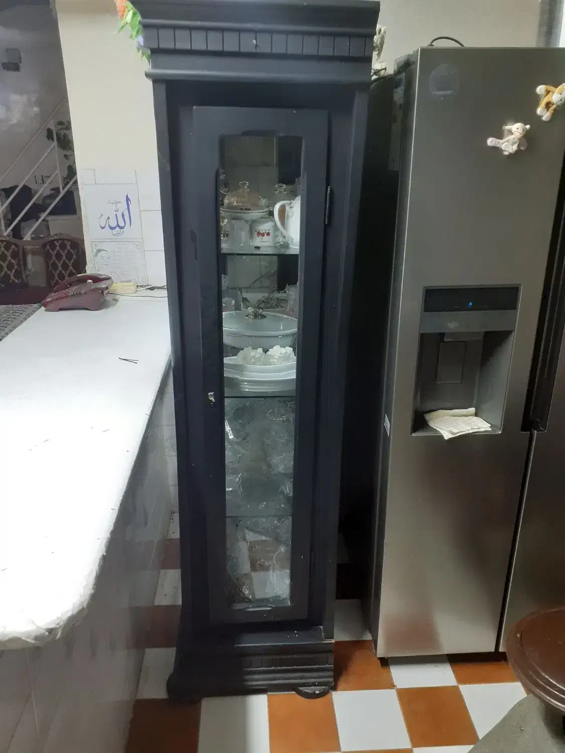 بوفه تمام چوب|بوفه، ویترین، کنسول|نگین شهر, |دیوار