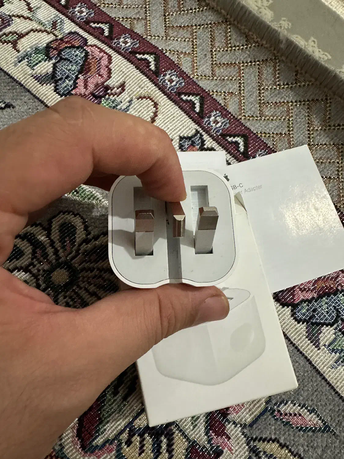 اداپتور اصلی اپل ۲۰وات|لوازم جانبی موبایل و تبلت|تهران, شهرک طالقانی|دیوار