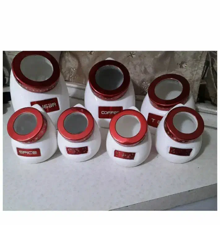 پاسماوری جنس چینی در حد نو ۷عدد|ظروف نگهدارنده، پلاستیکی، یک‌بارمصرف|پرند, فاز ۶|دیوار