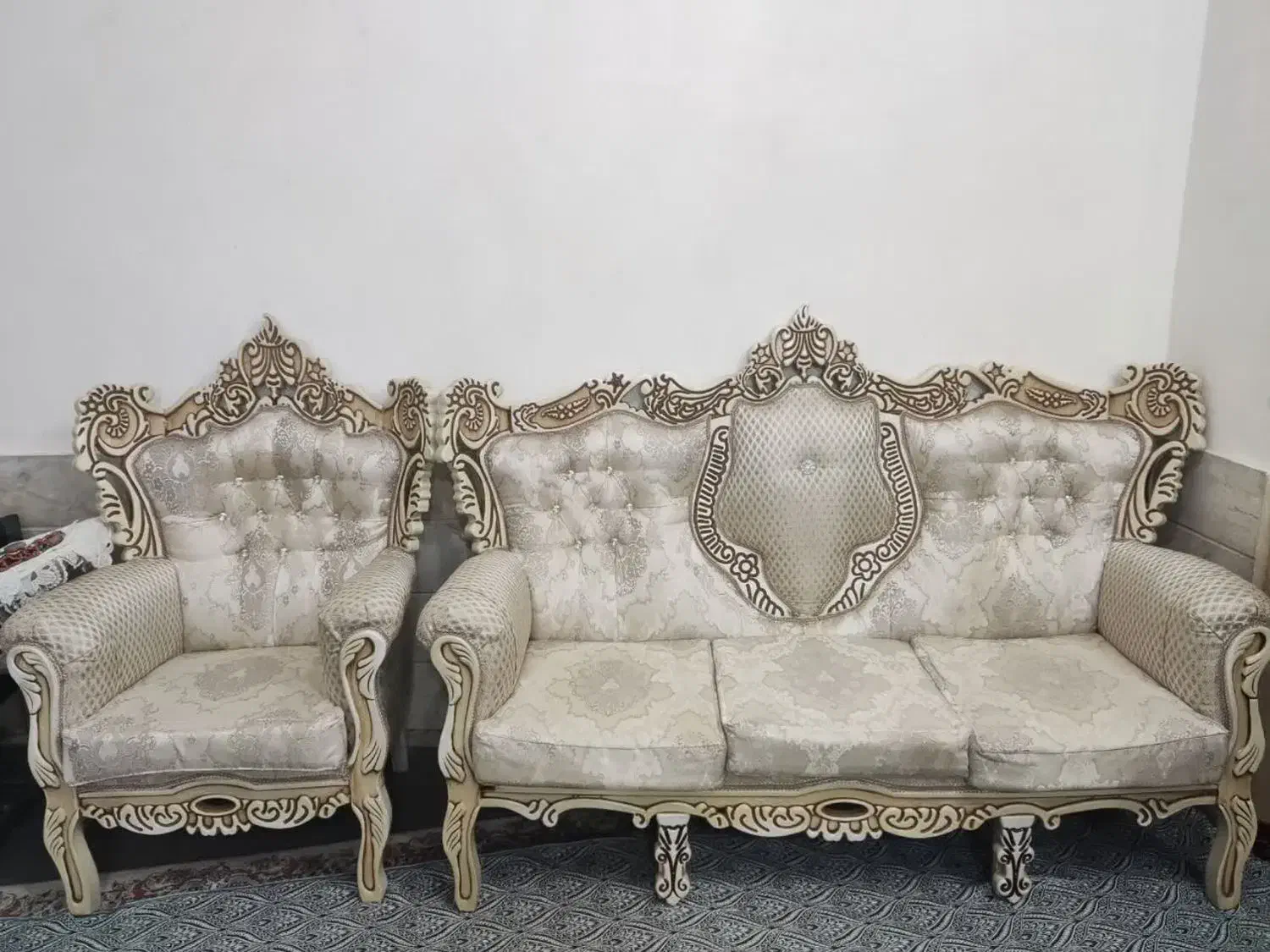 مبل ۷ نفره|مبلمان خانگی و میز عسلی|پاکدشت, پاکدشت (مامازند)|دیوار