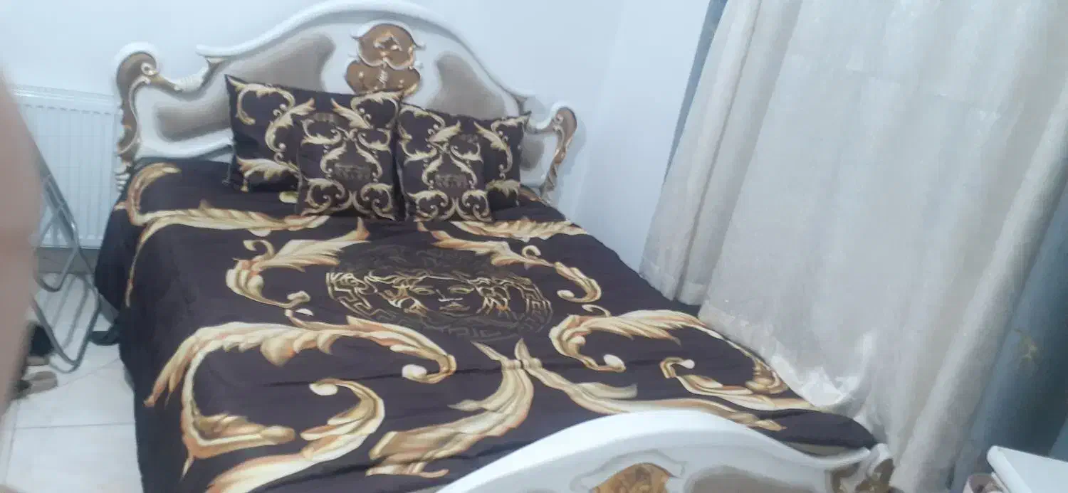 تخت خواب ۲ نفره|تخت و سرویس خواب|اسلامآباد غرب, |دیوار