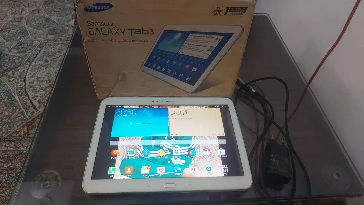 تبلت سامسونگ مدل p5200|تبلت|اندیشه, شهرک المهدی|دیوار