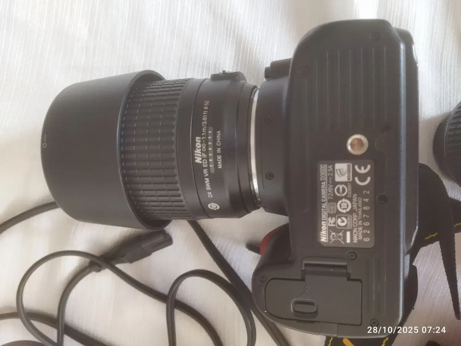 دوربین نیکون D3100.با دو لنز.آورده شده از اروپا|دوربین عکاسی و فیلمبرداری|مشهد, هفت تیر (آب و برق)|دیوار