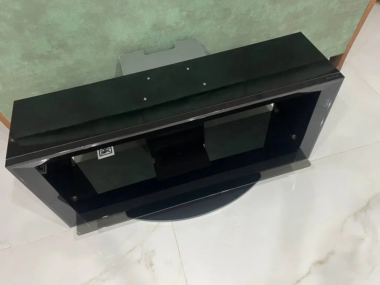میز تلویزیون سونی مشکی Sony بسیار شیک و تمیز|میز تلویزیون|شاهین‌شهر, فردوسی|دیوار