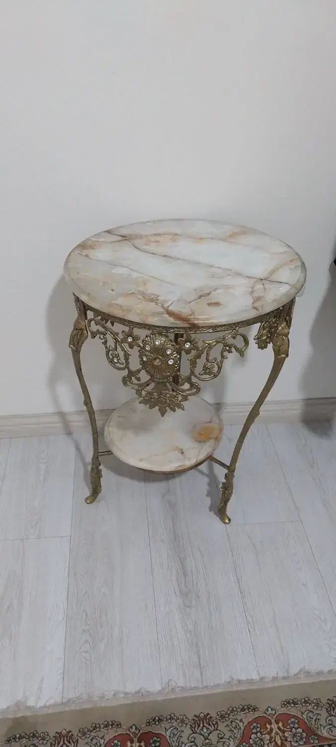 میز خاطره ی برنز و سنگ مرمر|میز تلفن|تبریز, |دیوار