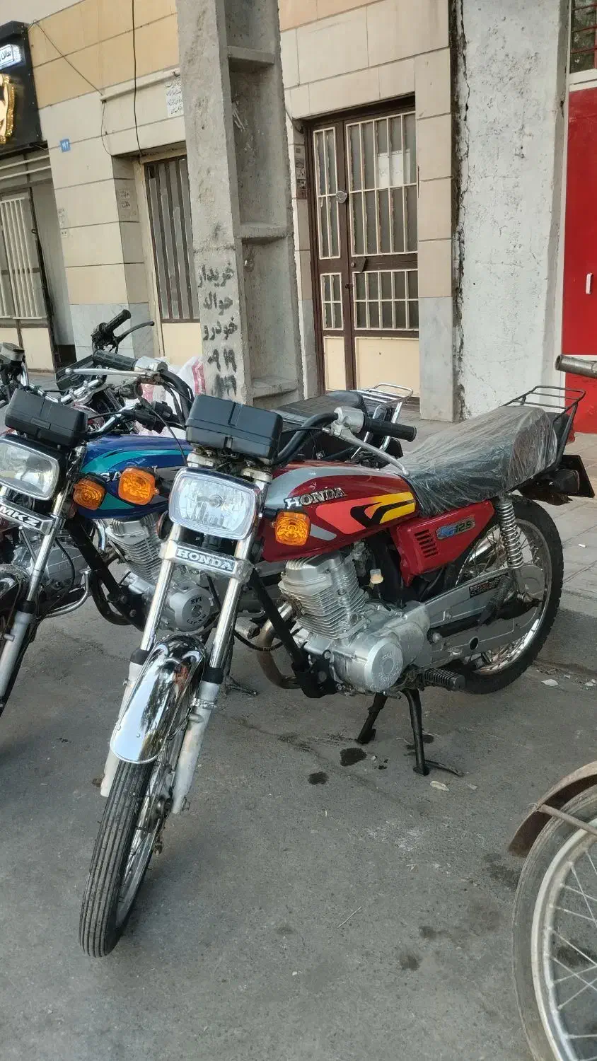 فروش موتور مزایده با برگه ستاد امام«ره»|موتورسیکلت|همدان, |دیوار