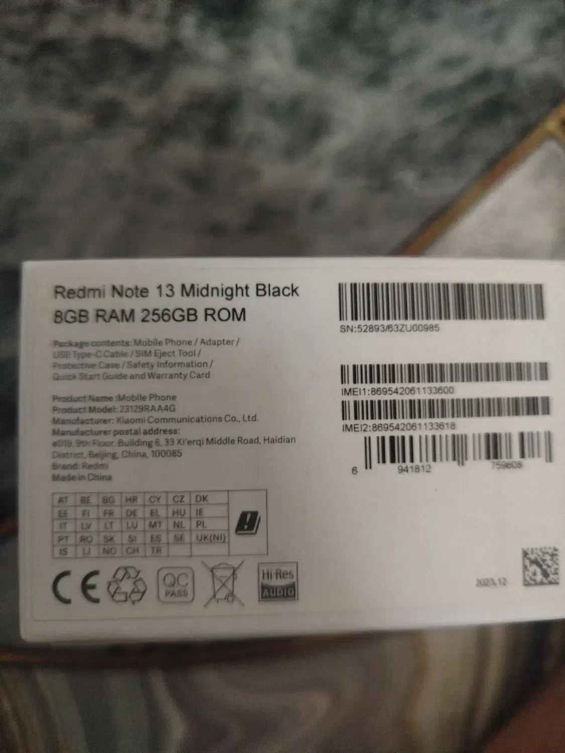 گوشی شیامی note 13|موبایل|مشهد, دانشجو|دیوار