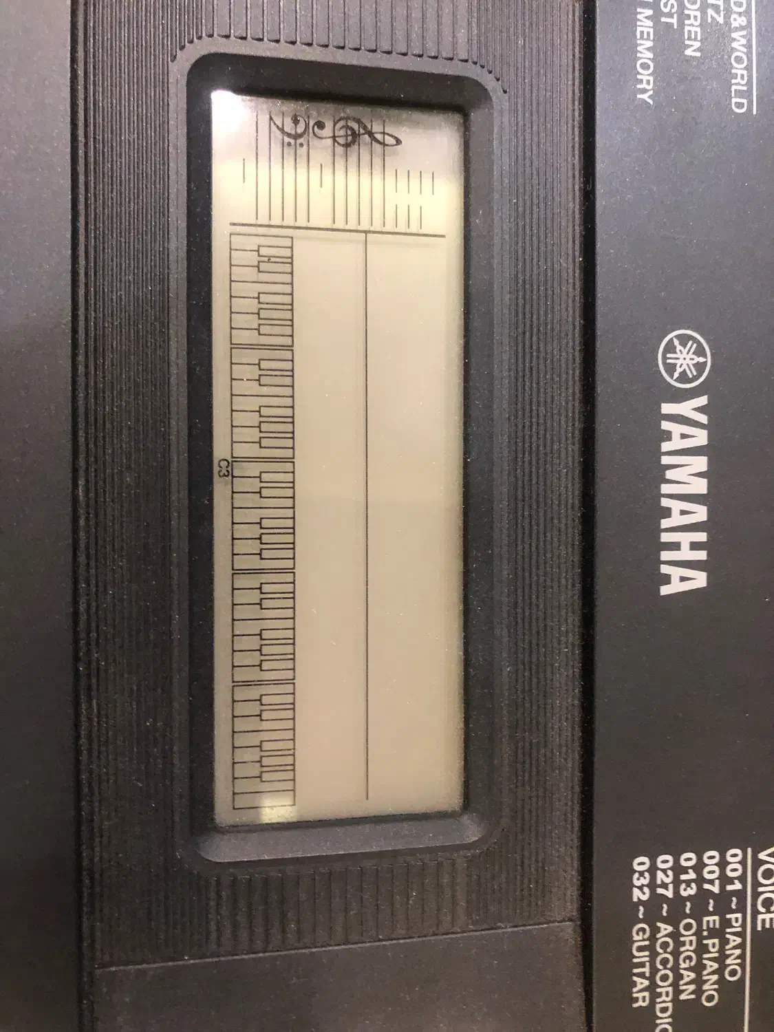 کیبوردYamaha E343|پیانو، کیبورد، آکاردئون|ساری, |دیوار