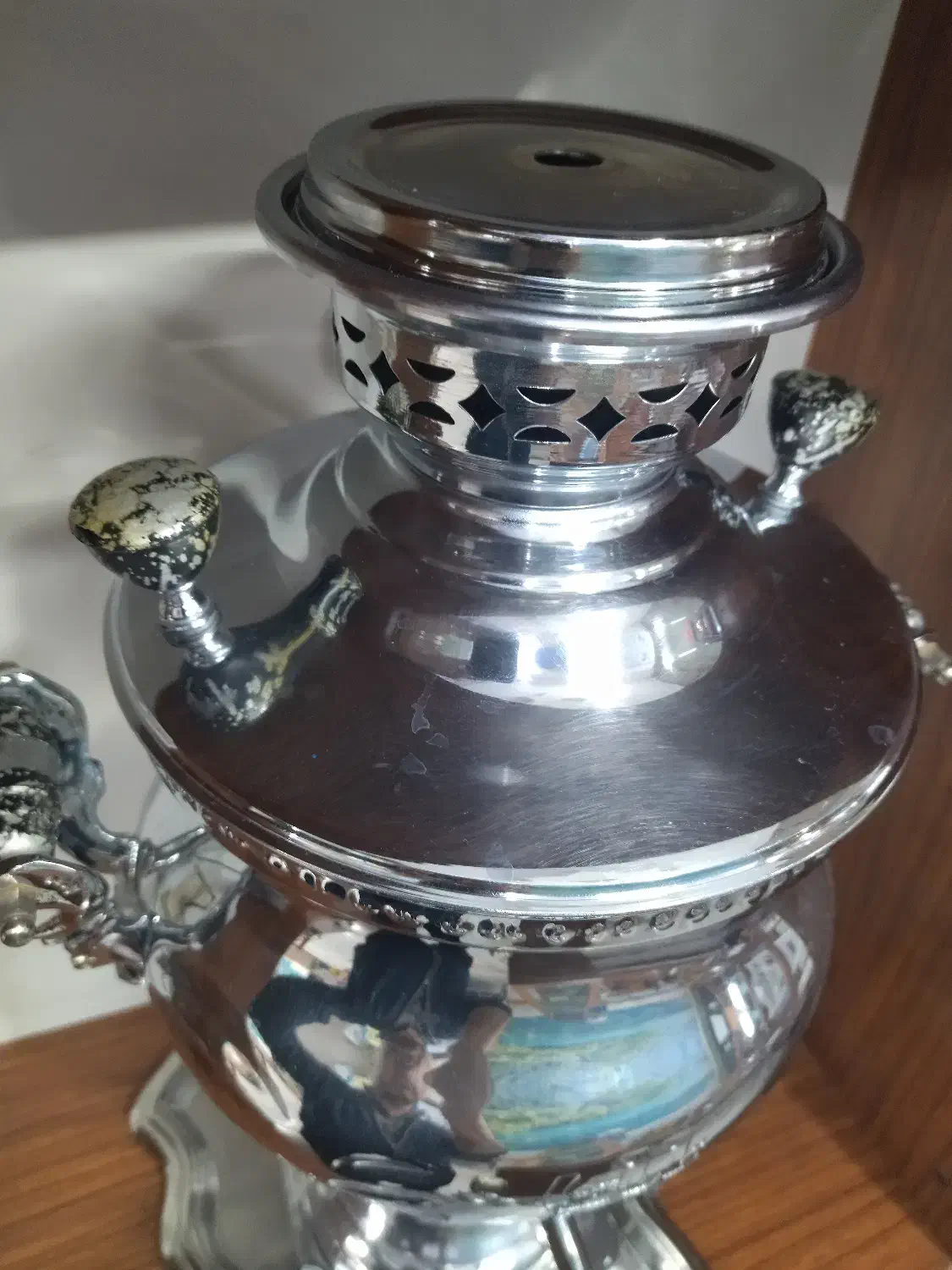 سماور گازی ۱۰ لیتری تابان|سماور، چای‌ساز، قهوه‌ساز|رباط‌کریم, انجم آباد|دیوار