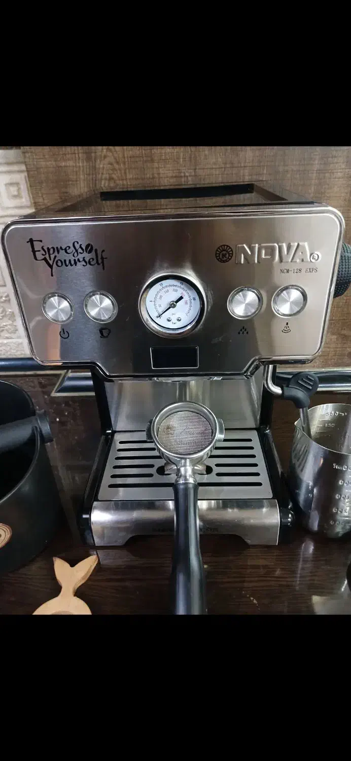فروش اسپرسو ساز نوا 128 در حد نو|سماور، چای‌ساز، قهوه‌ساز|پاکدشت, پاکدشت (مامازند)|دیوار